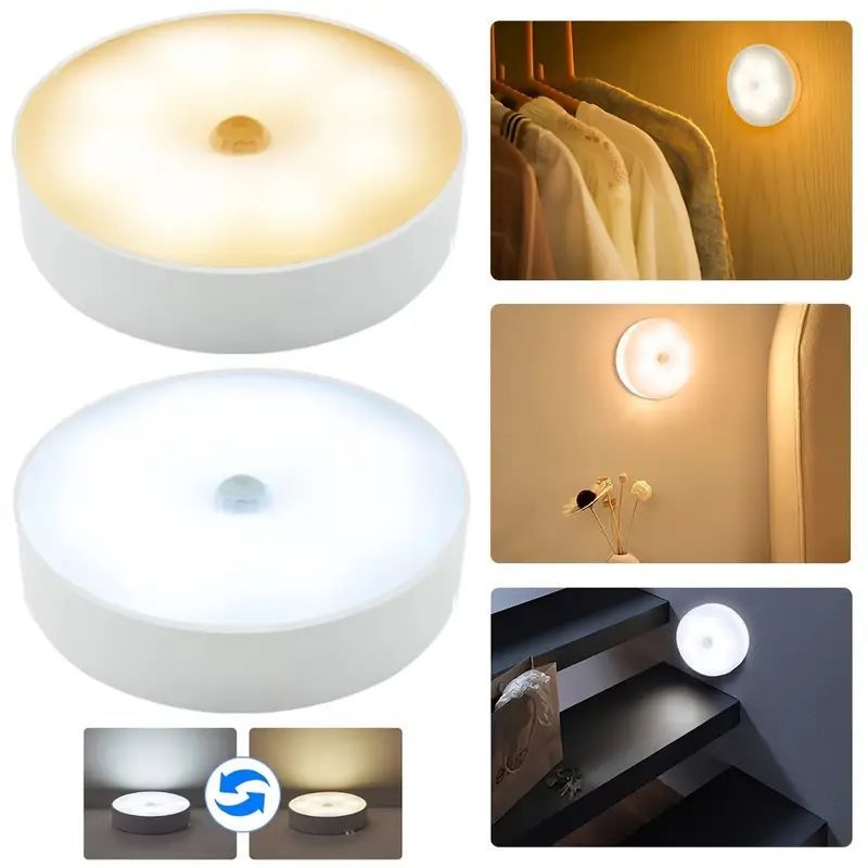 Rechargeable Self Adhesive Auto On/Off Sensor LID Light
