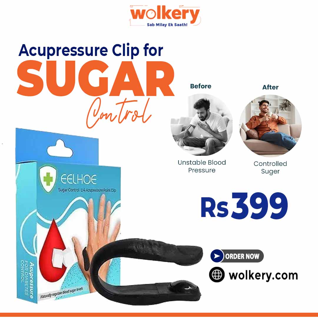 Eelhoe Sugar Control Acupressure Clip