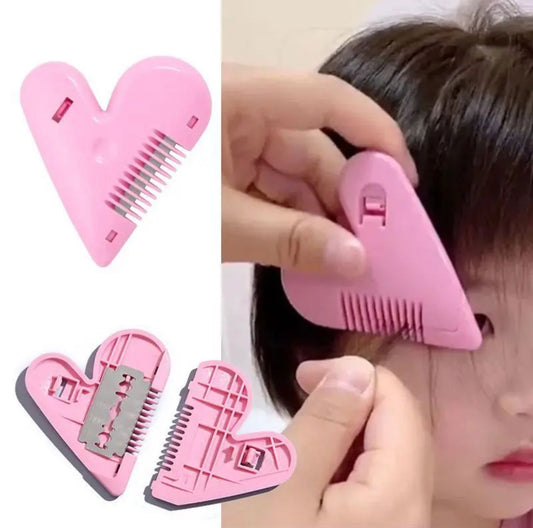 Baby Hair Cutting Comb With Blade