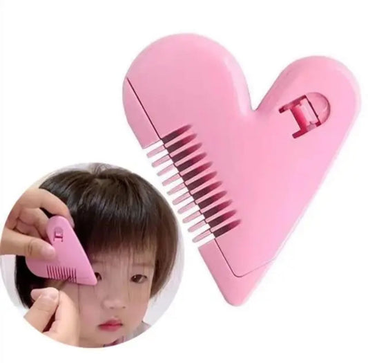 Baby Hair Cutting Comb With Blade