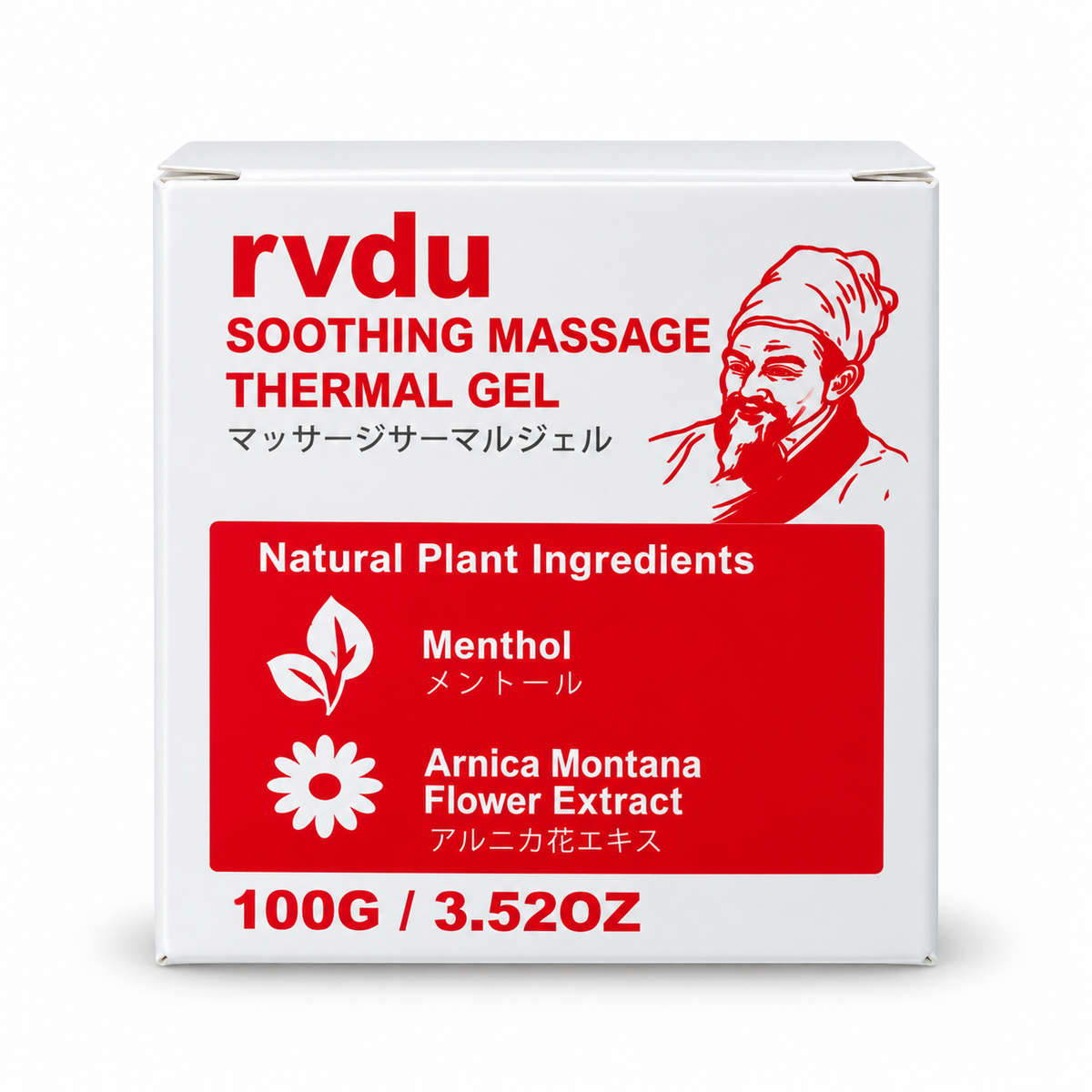 RVDU Thermal Soothing Massage Gel for Muscles & Joints – 100Gm